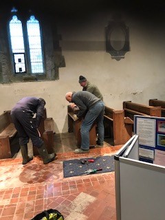Moving the pews